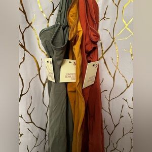 Kohls a lot of three spaghetti strap tank tops